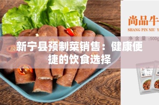新宁县预制菜销售：健康便捷的饮食选择