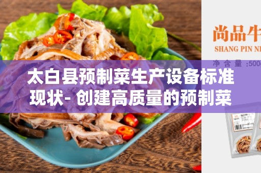 太白县预制菜生产设备标准现状- 创建高质量的预制菜行业