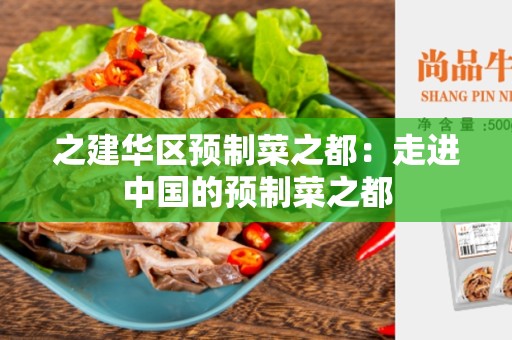 之建华区预制菜之都：走进中国的预制菜之都
