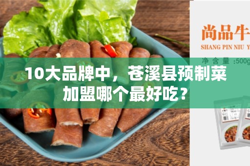 10大品牌中，苍溪县预制菜加盟哪个最好吃？