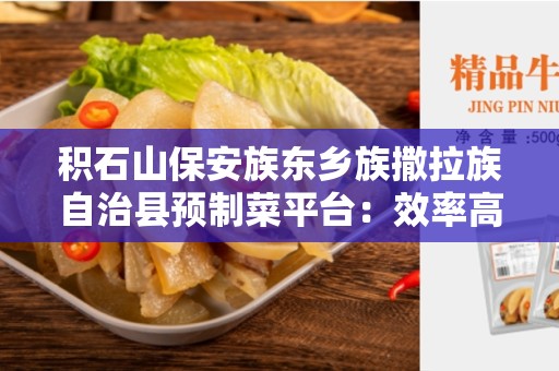 积石山保安族东乡族撒拉族自治县预制菜平台：效率高、方便快捷的饮食选择