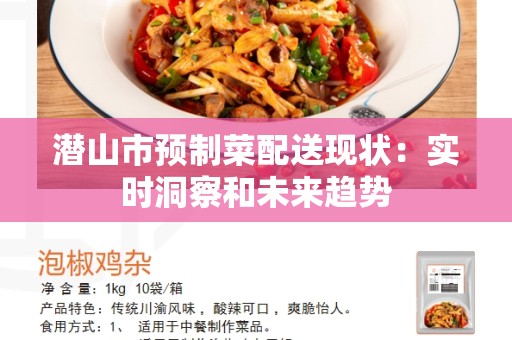 潜山市预制菜配送现状：实时洞察和未来趋势