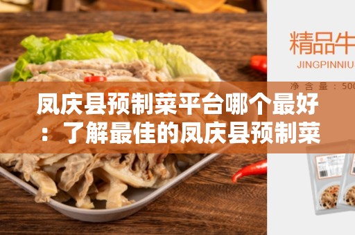 凤庆县预制菜平台哪个最好：了解最佳的凤庆县预制菜平台选择