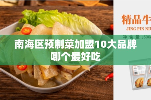 南海区预制菜加盟10大品牌哪个最好吃