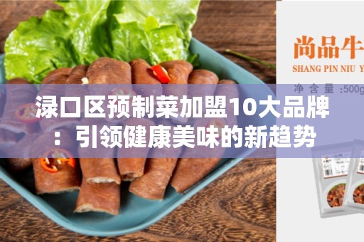 渌口区预制菜加盟10大品牌：引领健康美味的新趋势