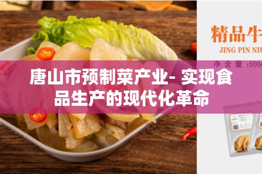 唐山市预制菜产业- 实现食品生产的现代化革命