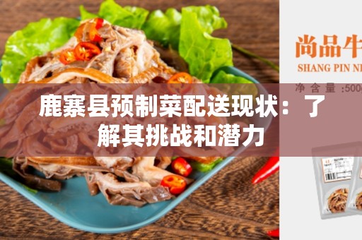 鹿寨县预制菜配送现状：了解其挑战和潜力