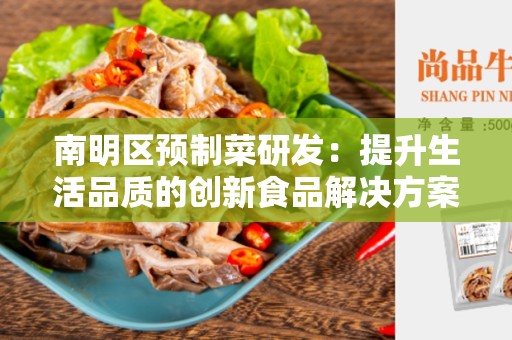 南明区预制菜研发：提升生活品质的创新食品解决方案
