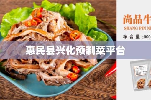 惠民县兴化预制菜平台