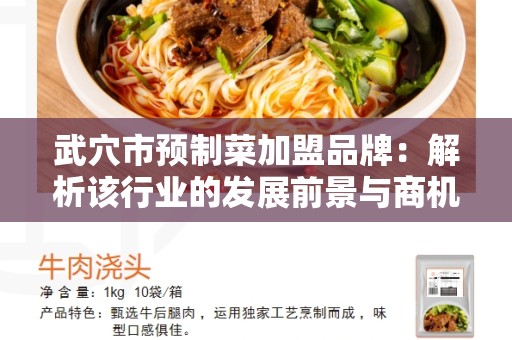 武穴市预制菜加盟品牌：解析该行业的发展前景与商机