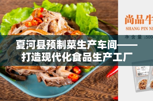 夏河县预制菜生产车间——打造现代化食品生产工厂