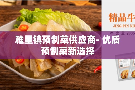 雅星镇预制菜供应商- 优质预制菜新选择