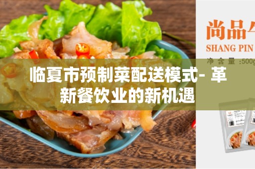 临夏市预制菜配送模式- 革新餐饮业的新机遇