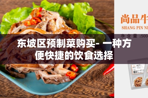 东坡区预制菜购买- 一种方便快捷的饮食选择
