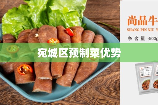 宛城区预制菜优势