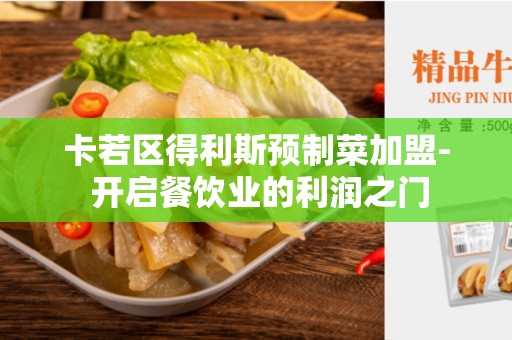 卡若区得利斯预制菜加盟- 开启餐饮业的利润之门