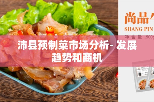 沛县预制菜市场分析- 发展趋势和商机