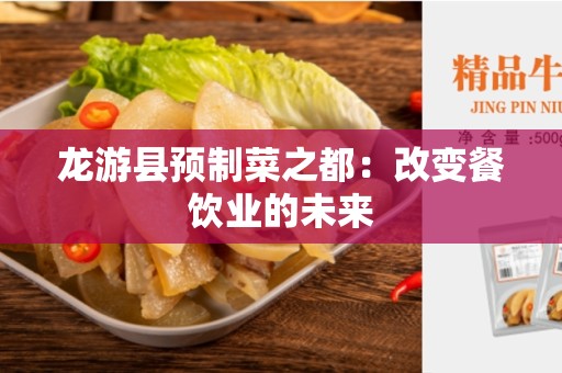 龙游县预制菜之都：改变餐饮业的未来