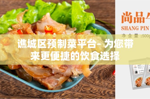 谯城区预制菜平台- 为您带来更便捷的饮食选择
