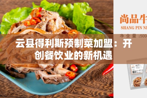 云县得利斯预制菜加盟：开创餐饮业的新机遇