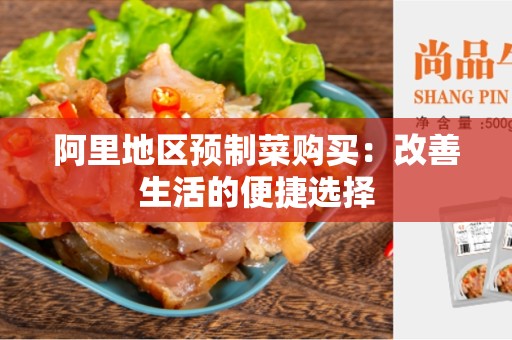阿里地区预制菜购买：改善生活的便捷选择