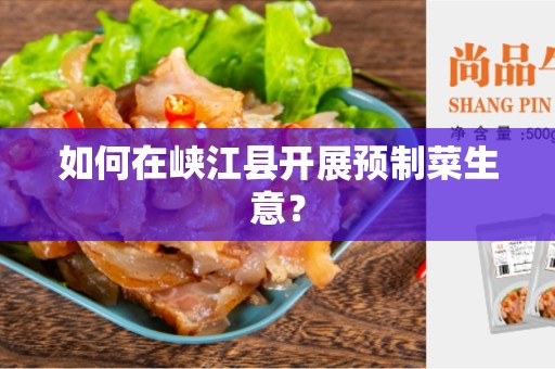 如何在峡江县开展预制菜生意？