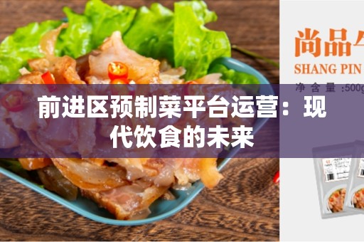 前进区预制菜平台运营：现代饮食的未来