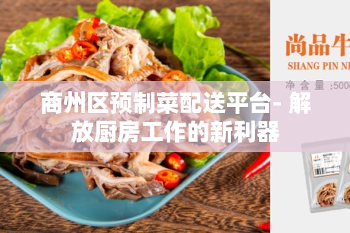 商州区预制菜配送平台- 解放厨房工作的新利器