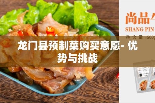龙门县预制菜购买意愿- 优势与挑战