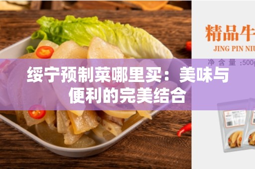 绥宁预制菜哪里买：美味与便利的完美结合