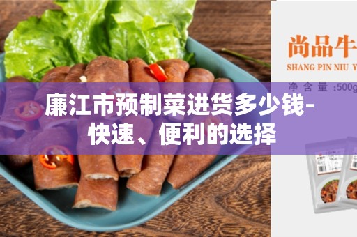 廉江市预制菜进货多少钱- 快速、便利的选择
