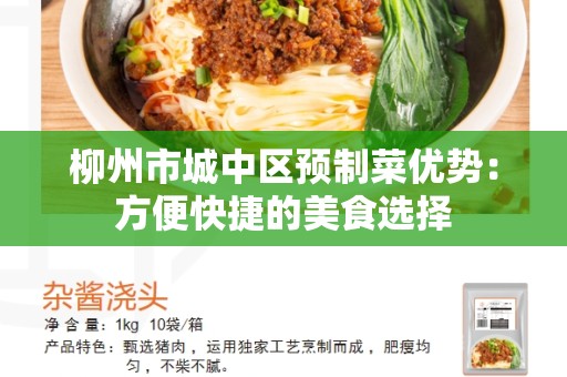 柳州市城中区预制菜优势：方便快捷的美食选择