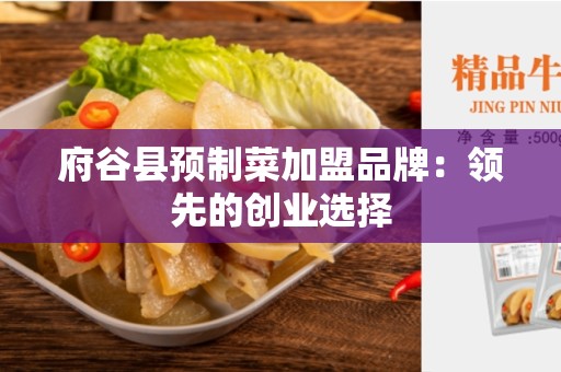 府谷县预制菜加盟品牌：领先的创业选择