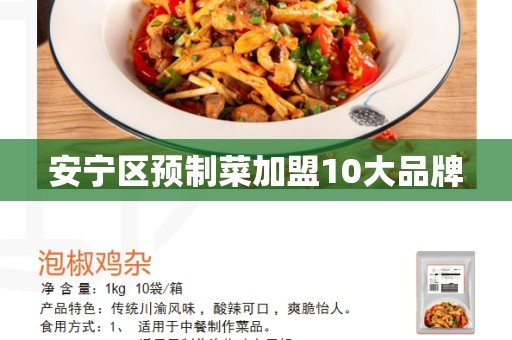 安宁区预制菜加盟10大品牌