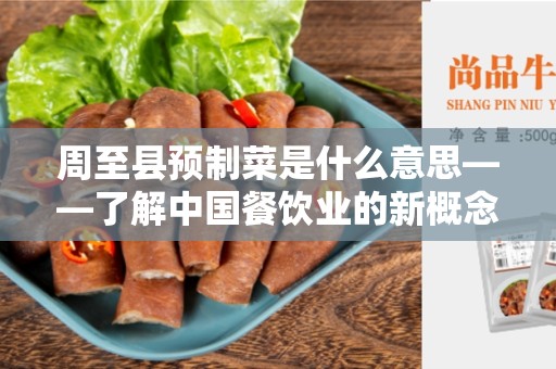 周至县预制菜是什么意思——了解中国餐饮业的新概念
