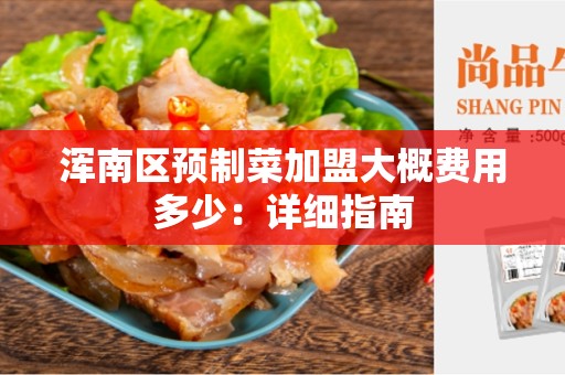 浑南区预制菜加盟大概费用多少：详细指南