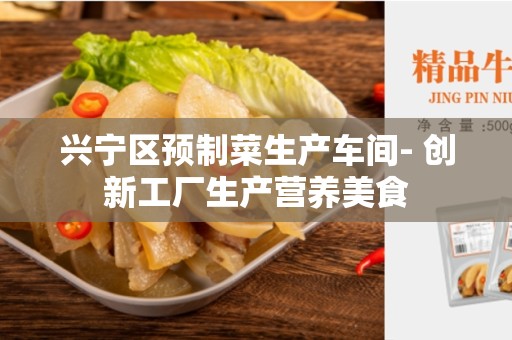 兴宁区预制菜生产车间- 创新工厂生产营养美食