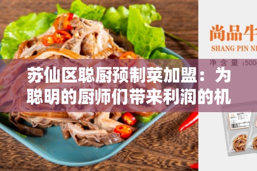 苏仙区聪厨预制菜加盟：为聪明的厨师们带来利润的机会