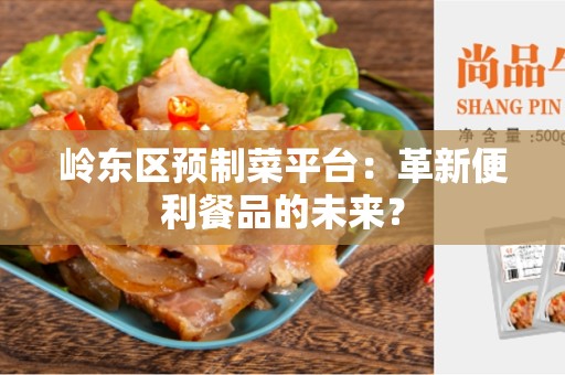 岭东区预制菜平台：革新便利餐品的未来？
