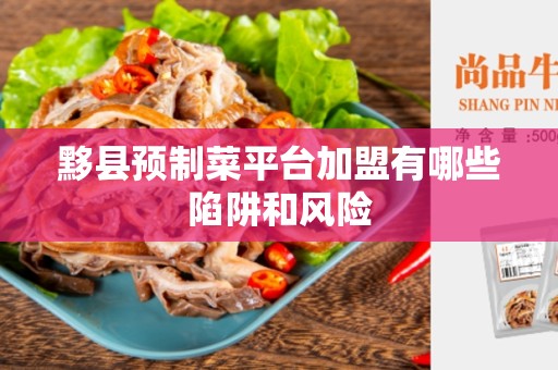 黟县预制菜平台加盟有哪些陷阱和风险