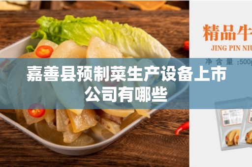 嘉善县预制菜生产设备上市公司有哪些