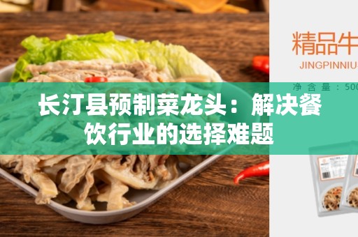 长汀县预制菜龙头：解决餐饮行业的选择难题
