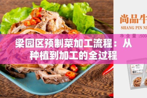 梁园区预制菜加工流程：从种植到加工的全过程
