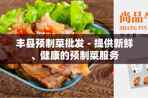 丰县预制菜批发 - 提供新鲜、健康的预制菜服务