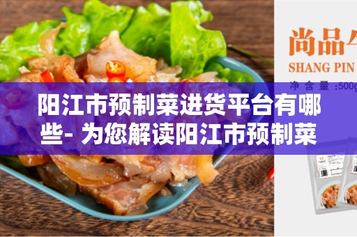 阳江市预制菜进货平台有哪些- 为您解读阳江市预制菜进货平台