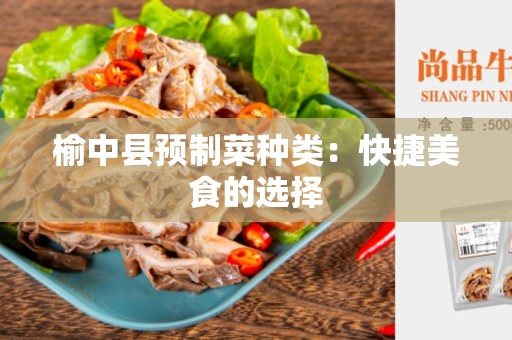 榆中县预制菜种类：快捷美食的选择
