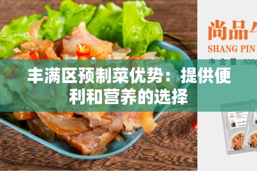 丰满区预制菜优势：提供便利和营养的选择