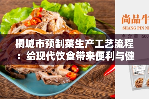 桐城市预制菜生产工艺流程：给现代饮食带来便利与健康
