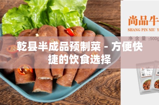 乾县半成品预制菜 - 方便快捷的饮食选择