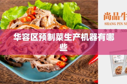 华容区预制菜生产机器有哪些